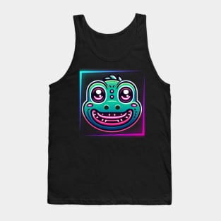 glitch gator art Tank Top